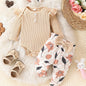 Cozy And Cute 3-Piece Blend Baby Set With Stylish Headband