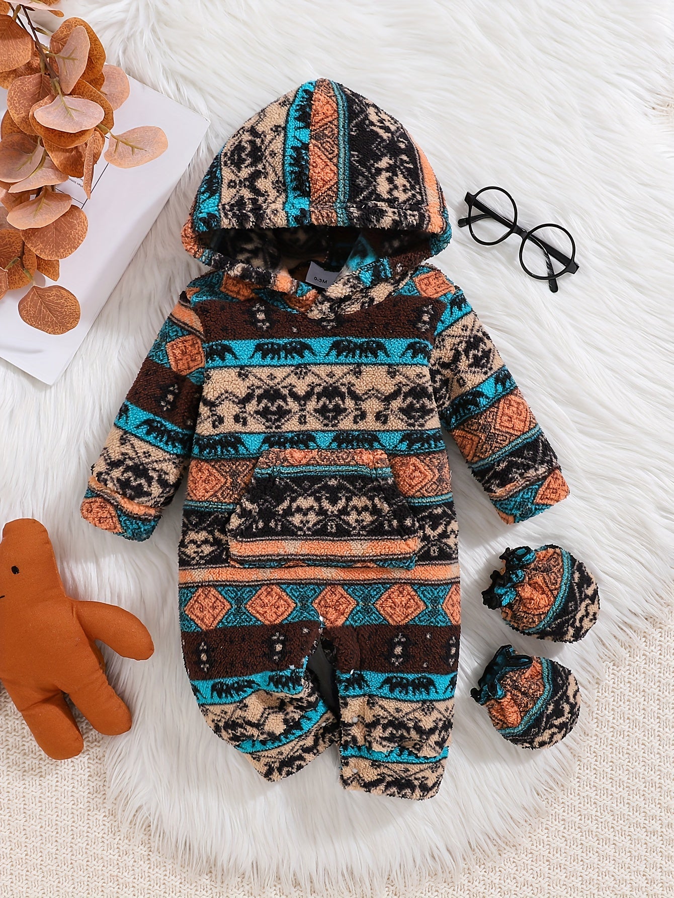 Stylish Newborn Suit for Winter Warmth and Comfort Outfit