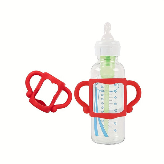Silicone Bottle Handle For Narrow Bottle, Easy Grip Handle, BPA-free Soft Silicone