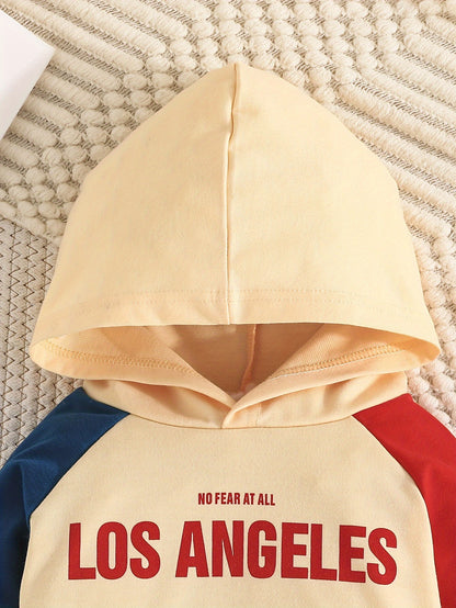Boys' Los Angeles Hoodie & Pants Set for Active Play Fun - BabyHaven