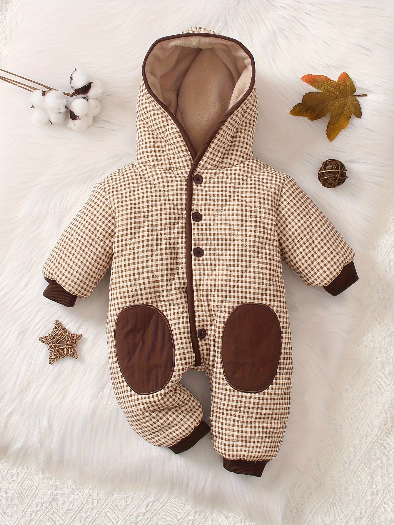 Dapper Delight Adorable Plaid Jacket For Little Ones Cozy