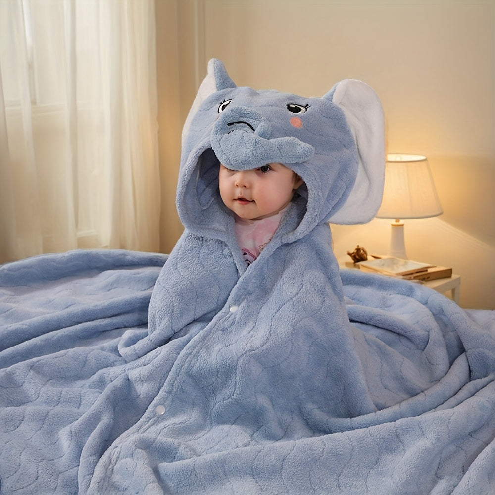 Cozy Critters Animal Towel for Kids and Adults Fun