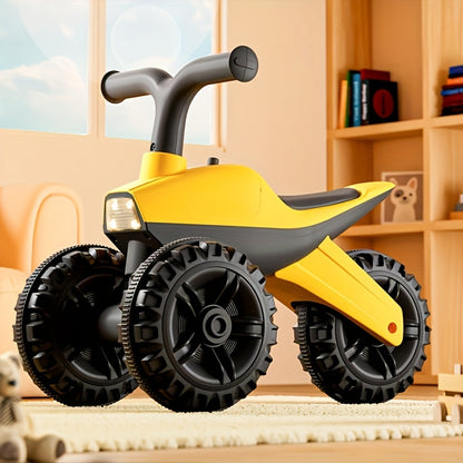 Vibrant Baby Motorcycle Ride-On Toy for Toddlers