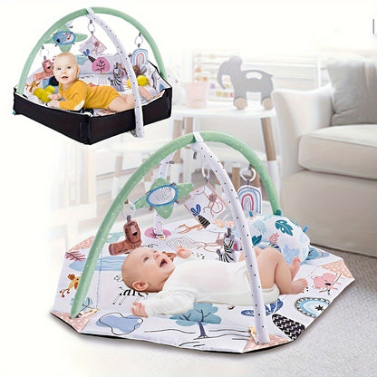 1pc Delux Baby Play Gym With Hanging Toys For Infants