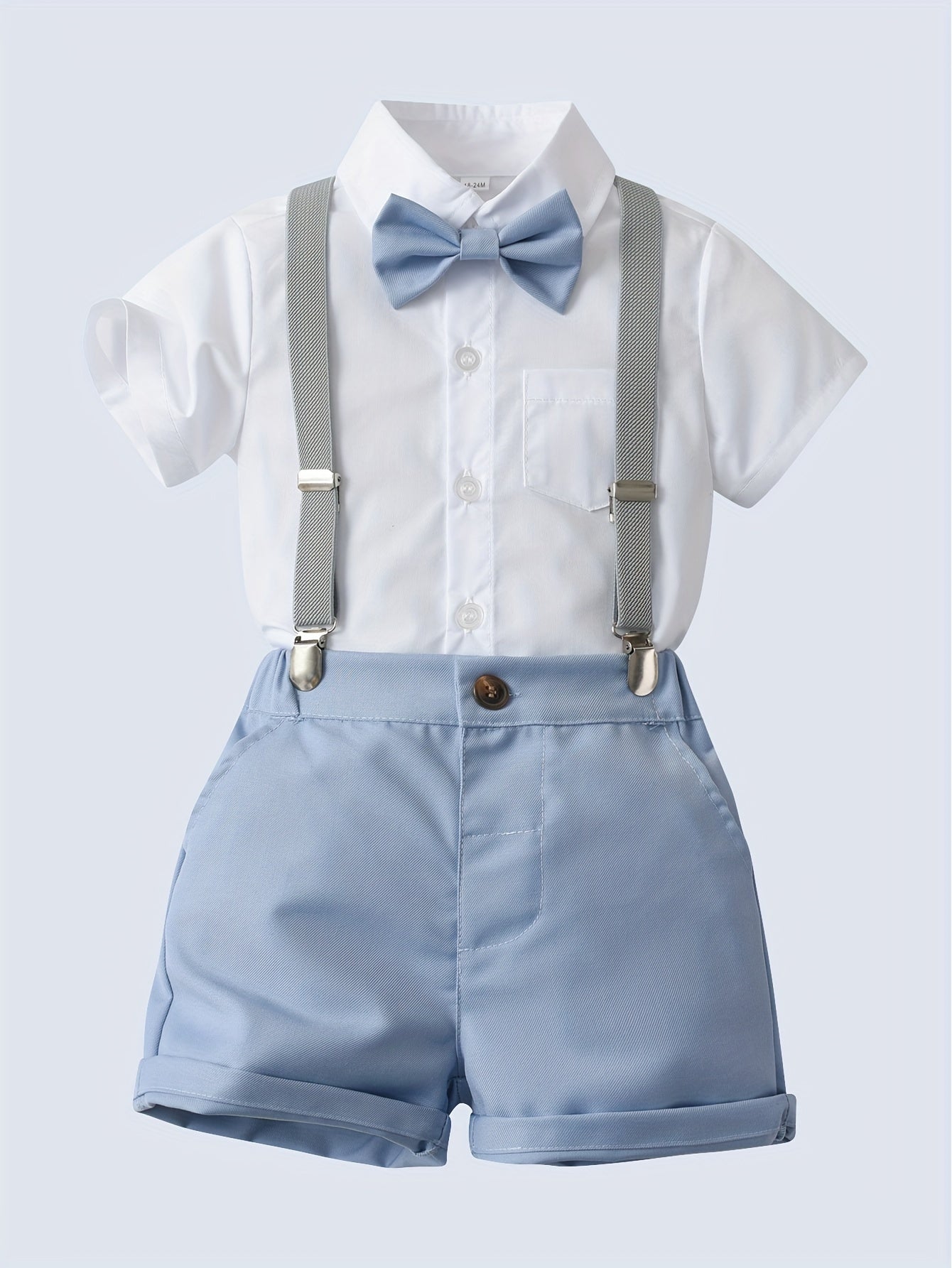 Fun Summer Series: 2-Piece Set For Boys With Shorts