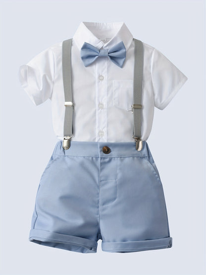 Fun Summer Series: 2-Piece Set For Boys With Shorts