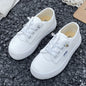 Youngsters' Fashion Canvas Shoes - Breathable Slip-On Low Tops