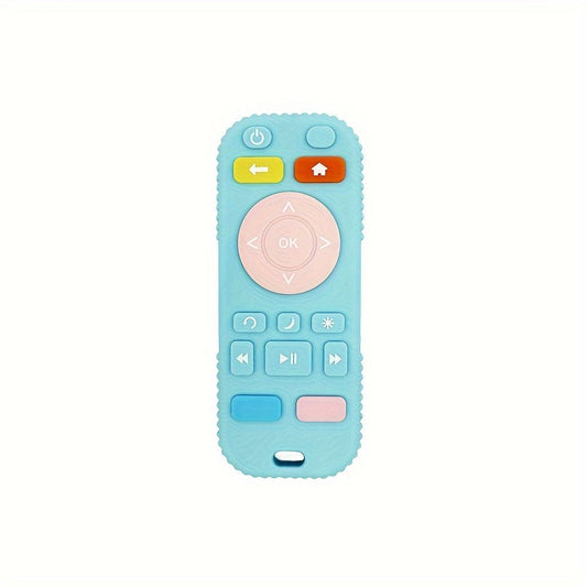 Silicone Teether Toy Remote for Soothing Baby Relief - BabyHaven