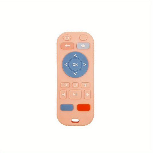Silicone Teether Toy Remote for Soothing Baby Relief - BabyHaven