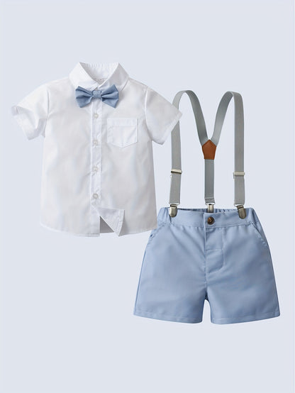 Fun Summer Series: 2-Piece Set For Boys With Shorts
