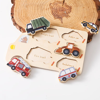 Wooden Farm Puzzle for Kids - Fun Learning Toy