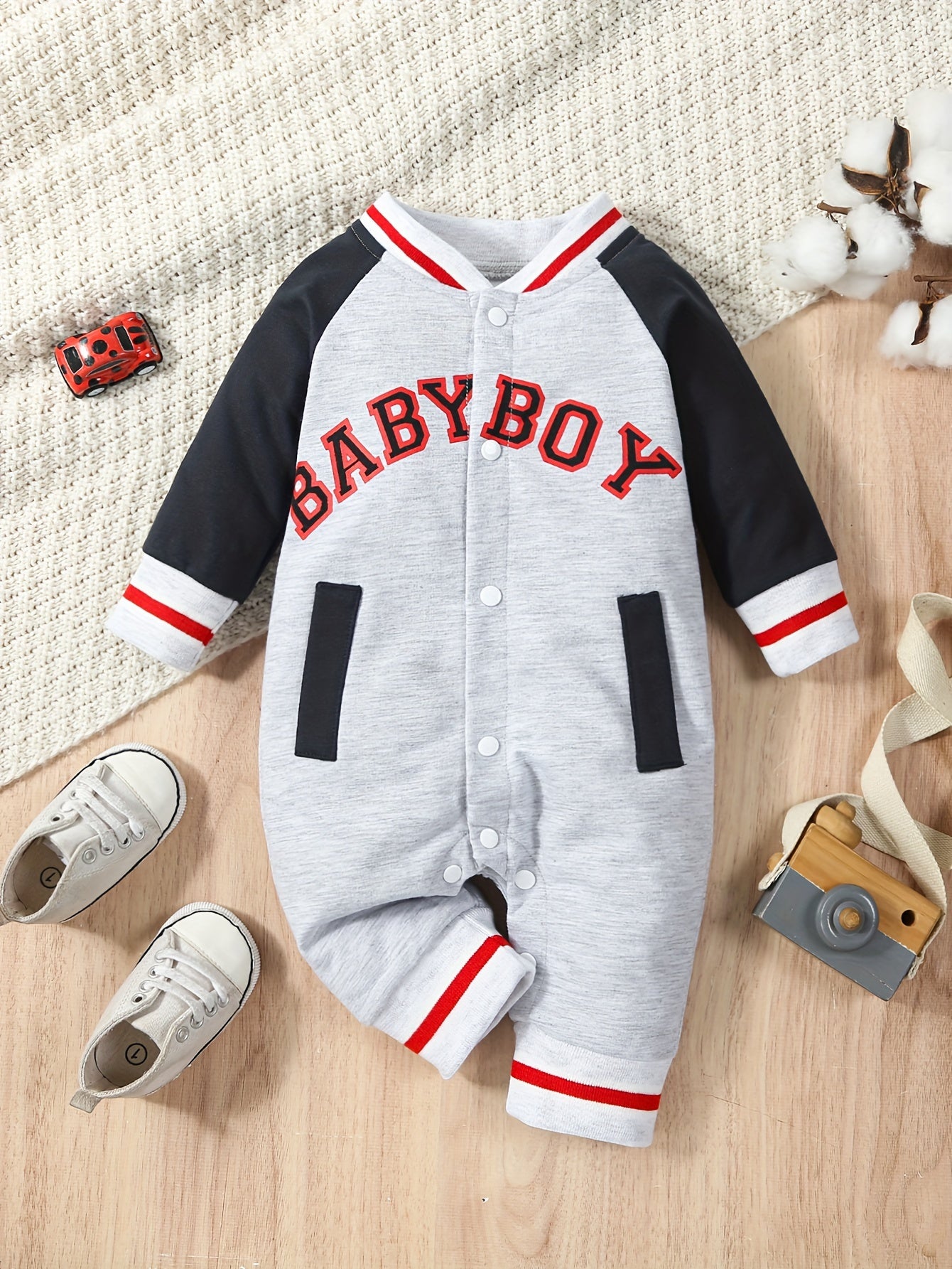 Baby Boy Pride Cute Romper For Your Little Champ Outfit