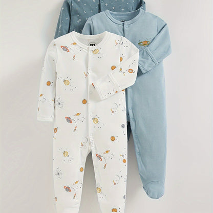 Sweet Essentials: 3-Piece Baby Suit Collection For Infants