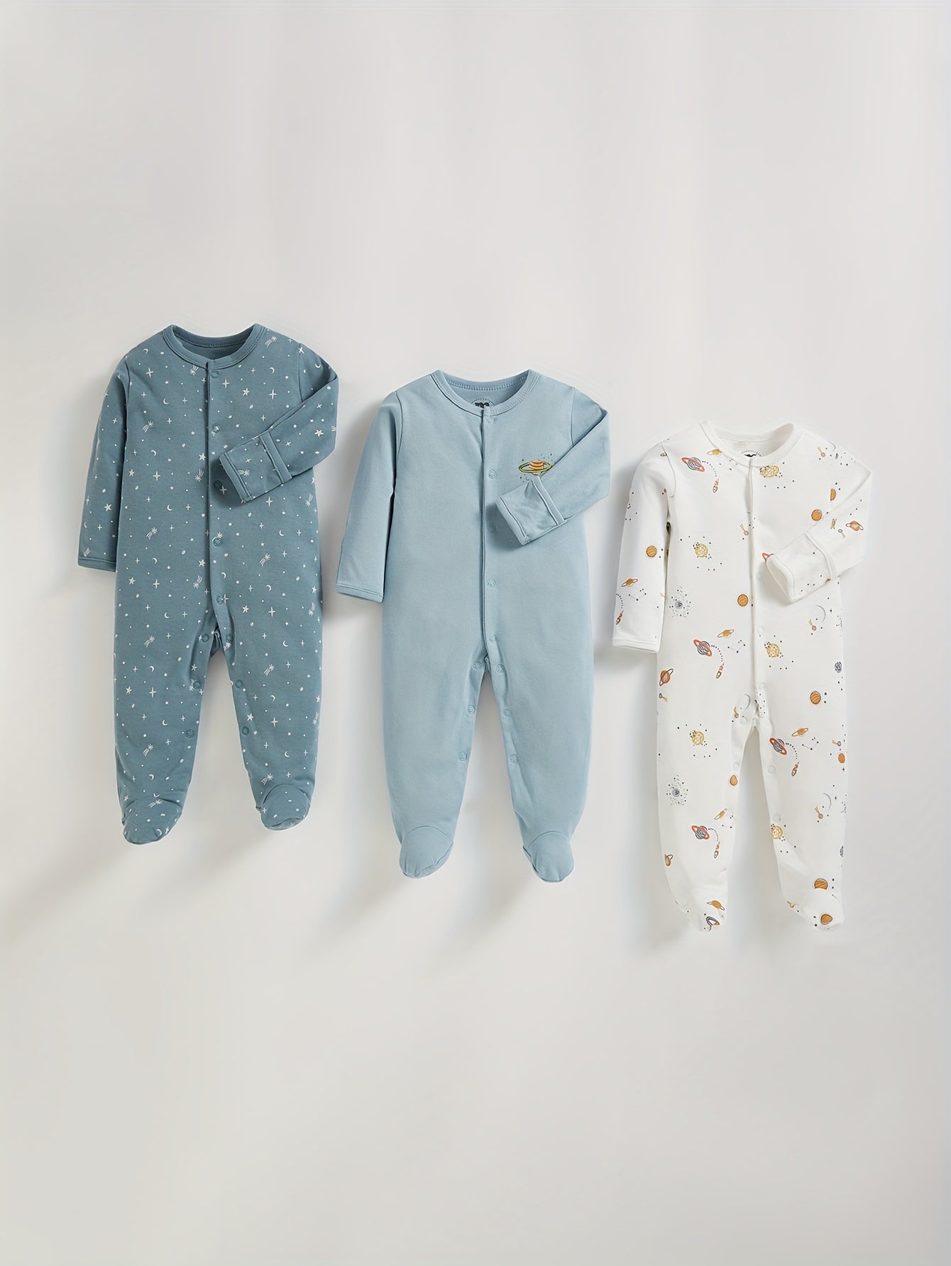 Sweet Essentials: 3-Piece Baby Suit Collection For Infants