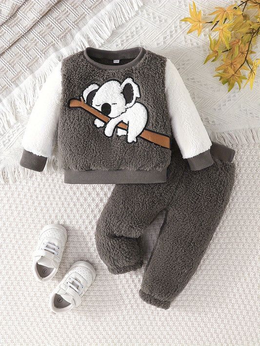 Adorable 2-Piece Set With Koala Design For Kids