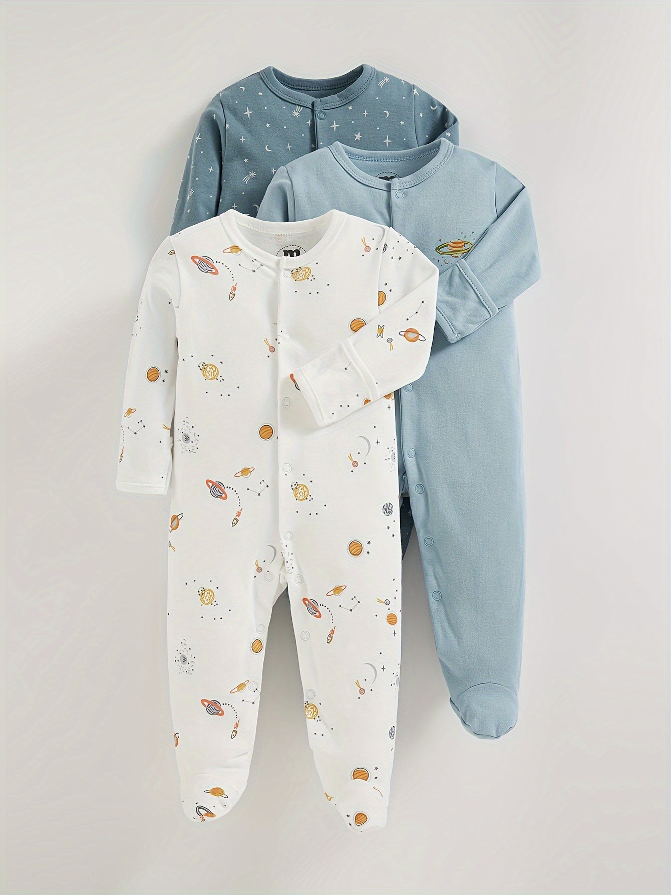 Sweet Essentials: 3-Piece Baby Suit Collection For Infants