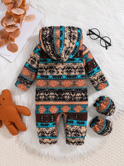 Stylish Newborn Suit for Winter Warmth and Comfort Outfit