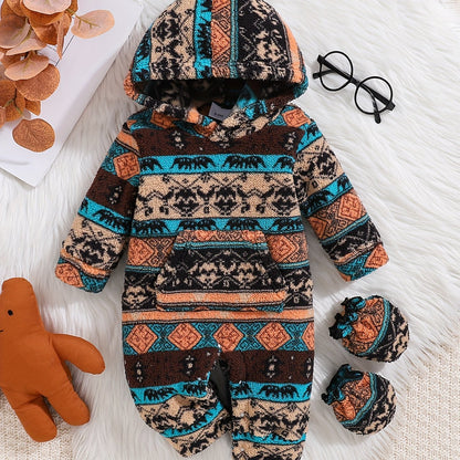 Stylish Newborn Suit for Winter Warmth and Comfort Outfit