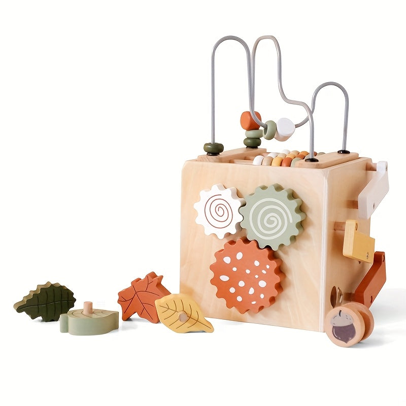 Kids Wooden Forest Playset for Creative Adventures