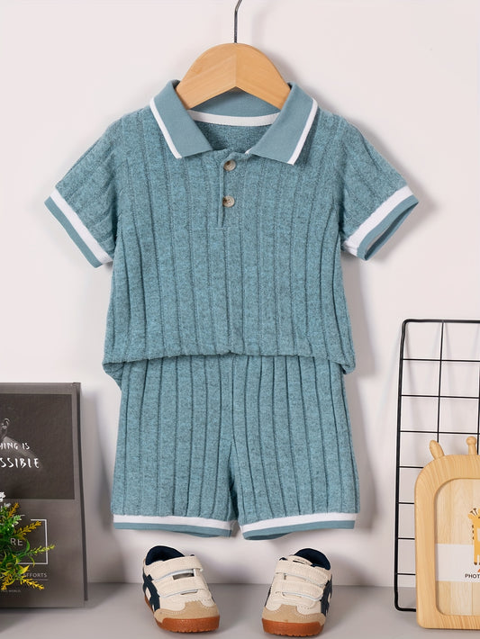 Comfortable 2-Piece Set Perfect For Summer Fun For Boys