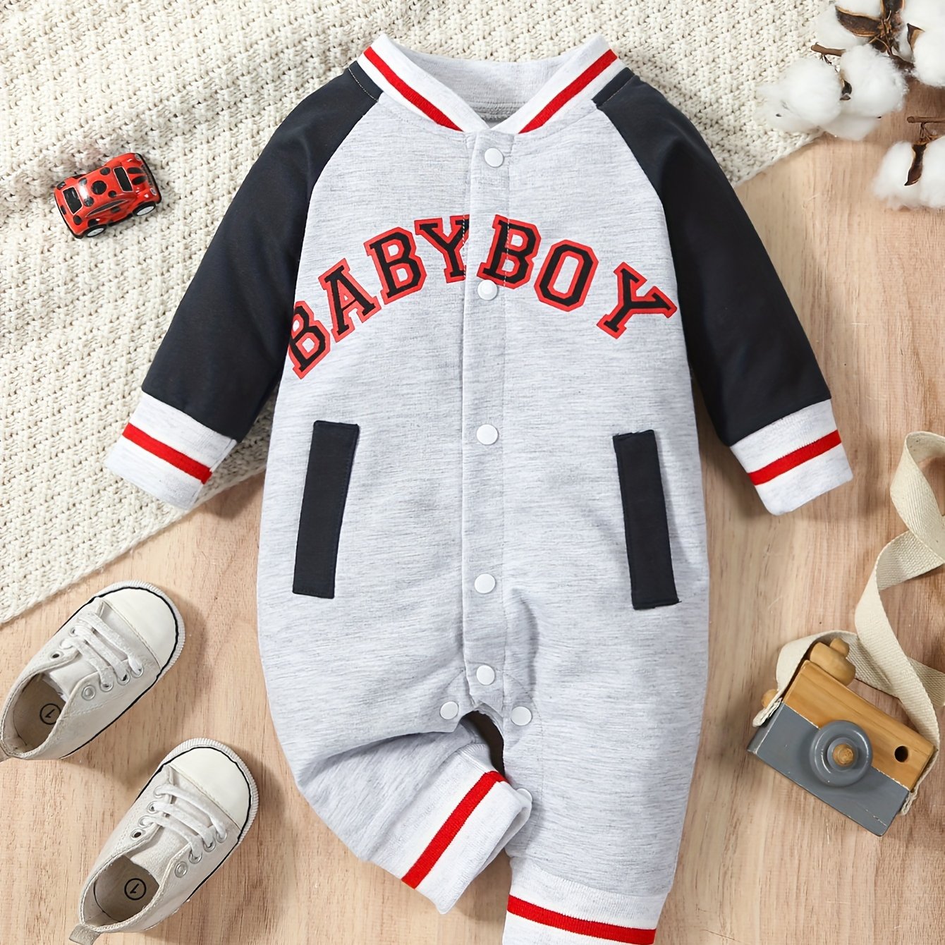 Baby Boy Pride Cute Romper For Your Little Champ Outfit