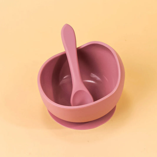 2PC Silicone Sucker Bowl Feeding Tableware for Infants - BabyHaven