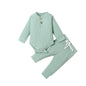 16 Colors Baby Solid Knit Sets Newborn Infant Outfit 0-24M