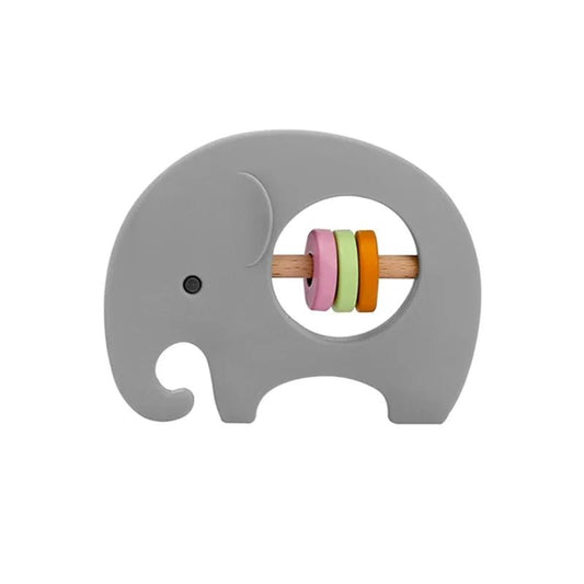 1PC Silicone Teether Koala Elephant Rattles BPA Free Toys - BabyHaven
