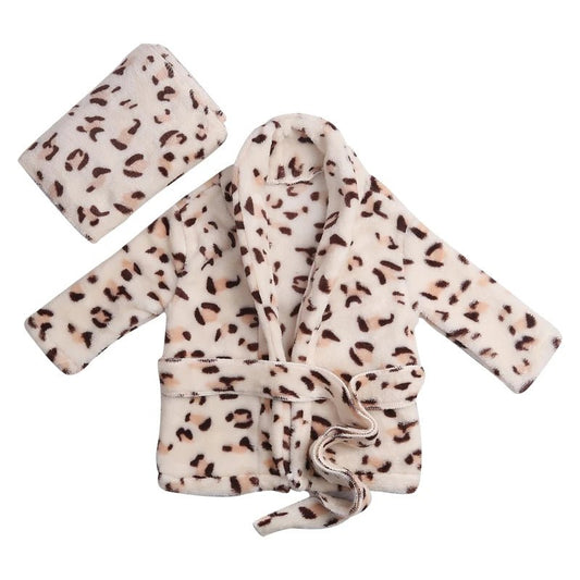 Baby Photography Props Baby Hooded Robe With Belt Bathrobes Bath Towel Cucumber slipper Set Creative Photo Outfit for 0 - 3 Moths - BabyHaven