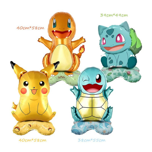 Pokemon Birthday Party Decoration Pikachu Lightning Balloon Set - BabyHaven