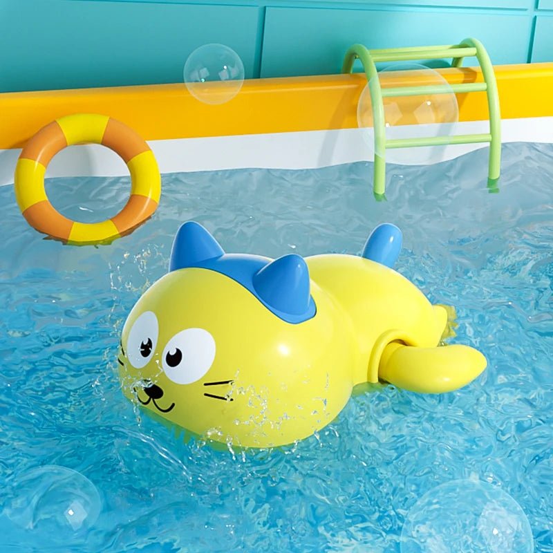 Baby Bath Toys Kids Swimming Clockwork Dolls Play Water Fun - BabyHaven