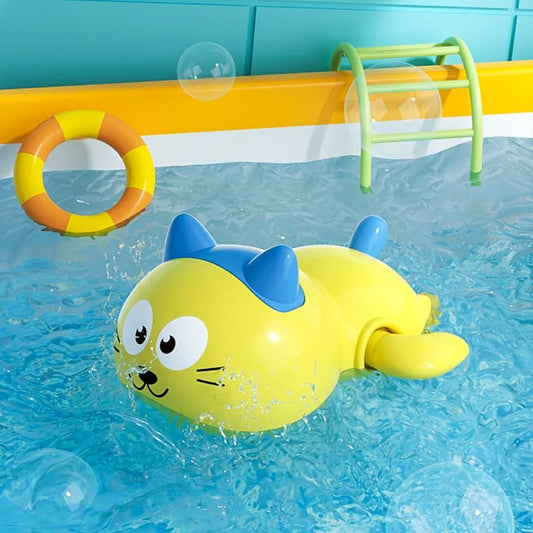 Baby Bath Toys Kids Swimming Clockwork Dolls Play Water Fun - BabyHaven