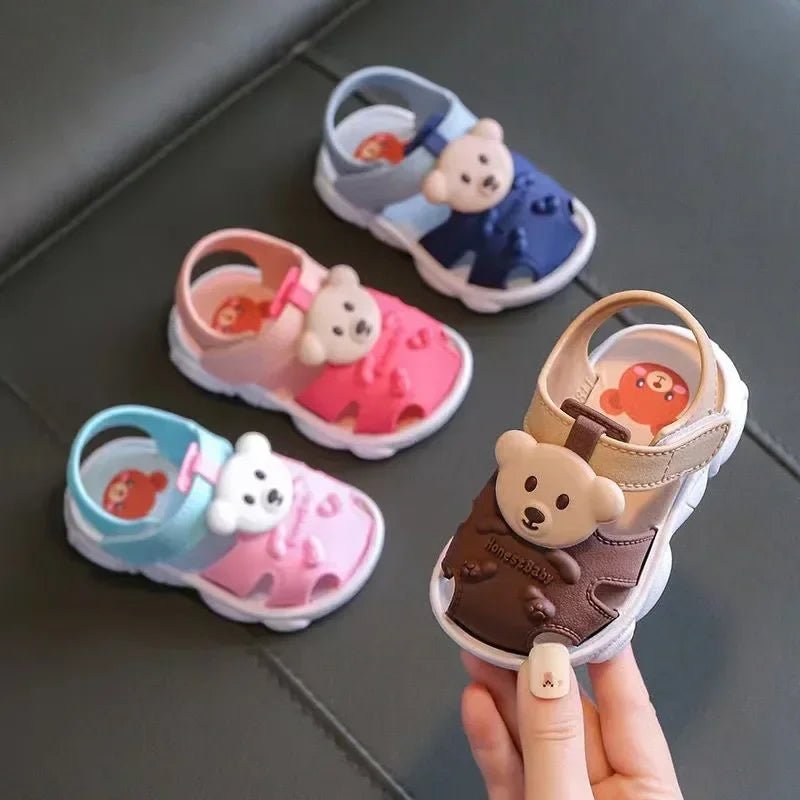 Summer Baby Boys Girls Sandals Cartoon Infant Toddler Shoes Soft Sole Comfortable Beach Footwear 1 - 3 Years - BabyHaven