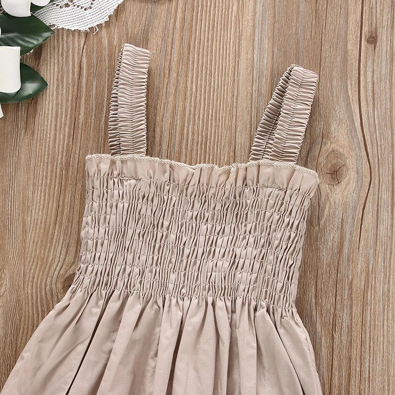 Infant Baby Girl Casual Sleeveless Romper Bodysuit with Headband Summer Outfit - BabyHaven