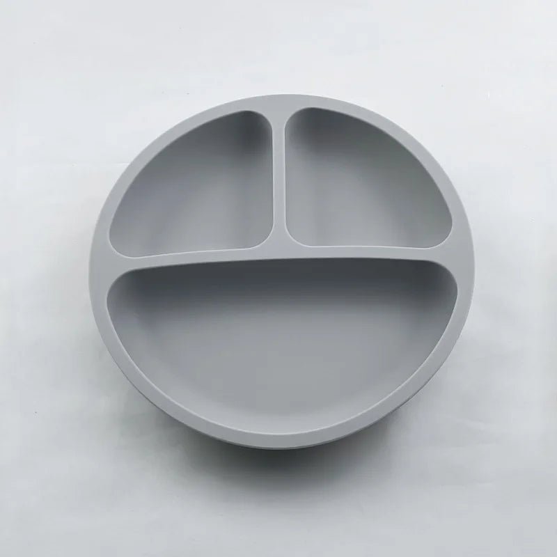 Baby Safe Silicone Dining Plate Suction Cartoon Bowl - BabyHaven