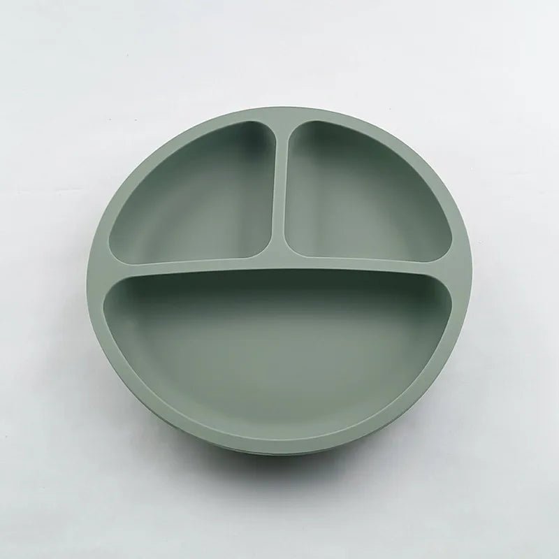 Baby Safe Silicone Dining Plate Suction Cartoon Bowl - BabyHaven
