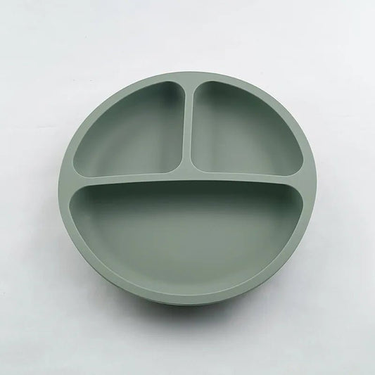 Baby Safe Silicone Dining Plate Suction Cartoon Bowl - BabyHaven