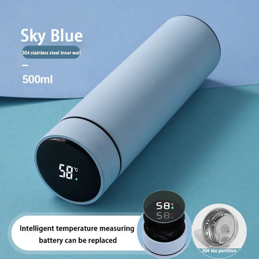 Smart Digital Water Bottle Keeps Cold And Heat Thermos - BabyHaven