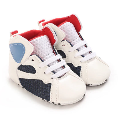 Baby Sports Sneakers Newborn Boys Girls Print First Walkers