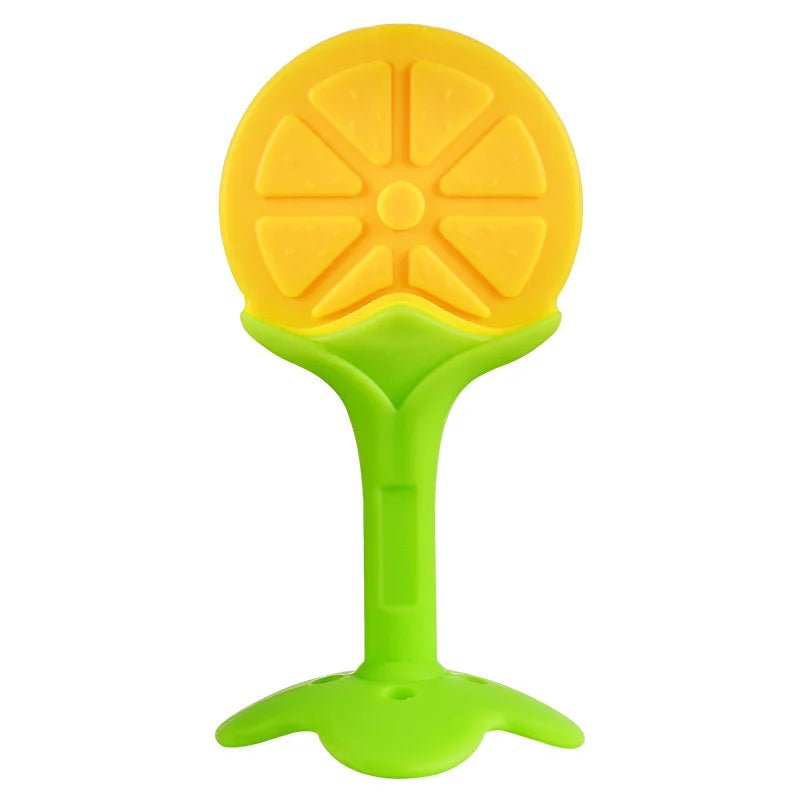 Baby Silicone Training Toothbrush BPA Free Banana Shape Safe Toddle Teether Chew Toys Teething Ring Gift Infant Baby Chewing - BabyHaven