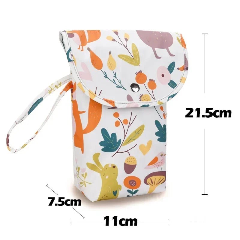 Reusable Baby Diaper Bag Pram Hanging Nappy Bag Waterproof Mommy Handbag Large Capacity Diaper Caddy Baby Essentials - BabyHaven