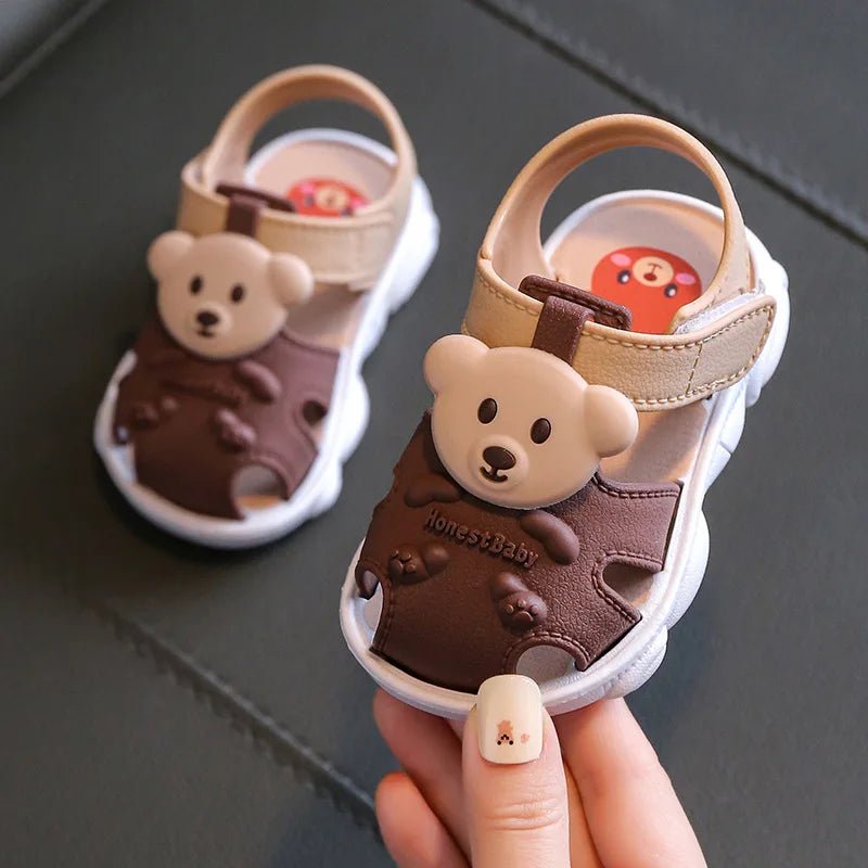 Summer Baby Boys Girls Sandals Cartoon Infant Toddler Shoes Soft Sole Comfortable Beach Footwear 1 - 3 Years - BabyHaven