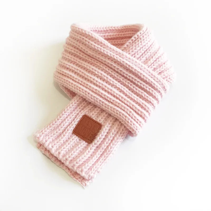 Kids Scarf Boys Girls Baby Winter Warm Scarf Women Knit Shawl Scarf Children Neck Collar Keep Warm Accessories Cheap Parent