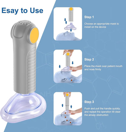 Anti Choking Device Life Saving First Aid Device Portable Veterinary Therapeutic Equipment Negative Pressure Aspirator for Choking