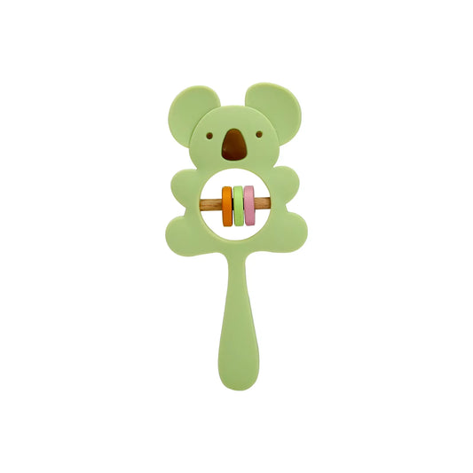 1PC Silicone Teether Koala Elephant Rattles BPA Free Toys - BabyHaven