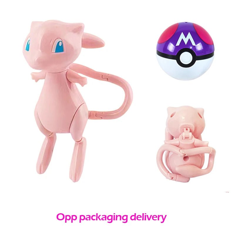 Figure Pokemon Pokeball Transform Pikachu Charizard Toy - BabyHaven