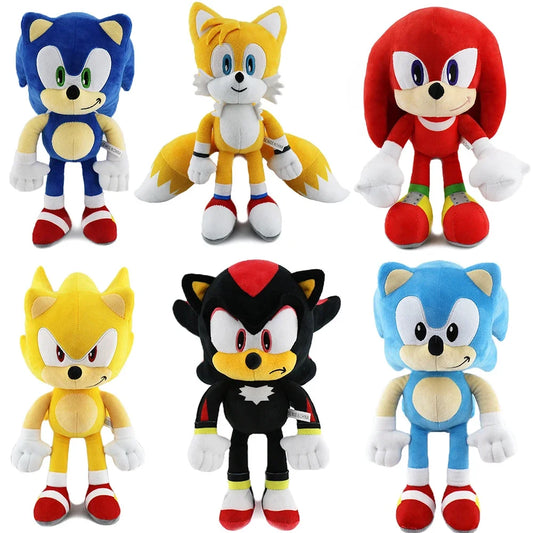 30cm Sonic Peluches Toy Cartoon Hedgehog Amy Rose Doll