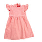 0-5Yrs Children Girls Ruffles Dress Casual Summer Outfit