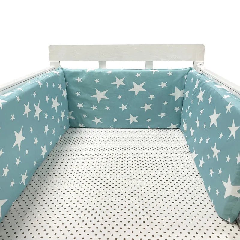 Baby Bumper Chichonera Cot Protector Infant Cotton Braid - BabyHaven