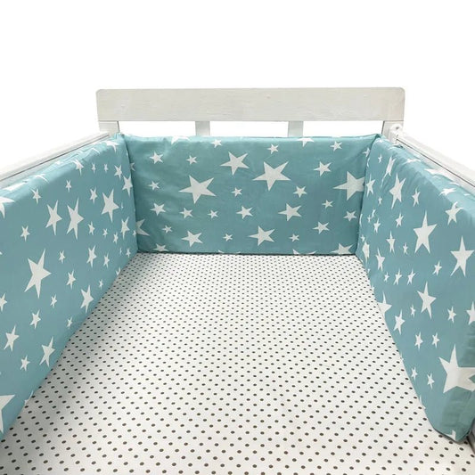 Baby Bumper Chichonera Cot Protector Infant Cotton Braid - BabyHaven
